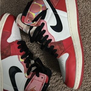 Jordan Black and Red Shoe Box